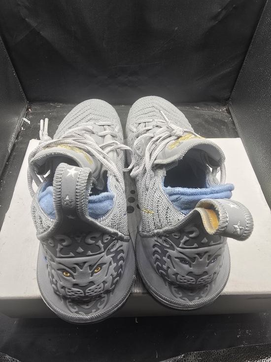 Nike Light Gray Sneakers with Blue Interior main image 6